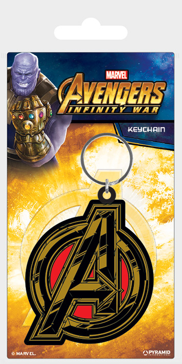 AVENGESRS INFINITY WARS KEYCHAIN LOGO