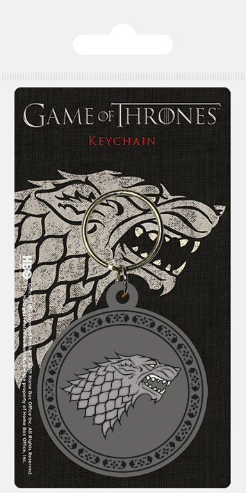 GAME OF THRONES STARK KEYCHAIN