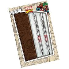 MARVEL PREMIUM PEN PENCIL SET