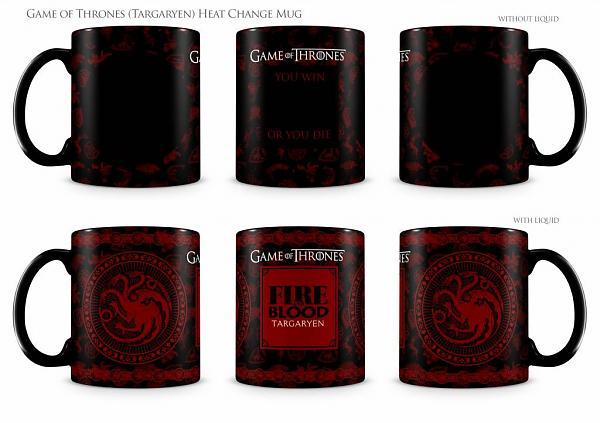 GAME OF THRONES TARGARYEN HEAT MUG