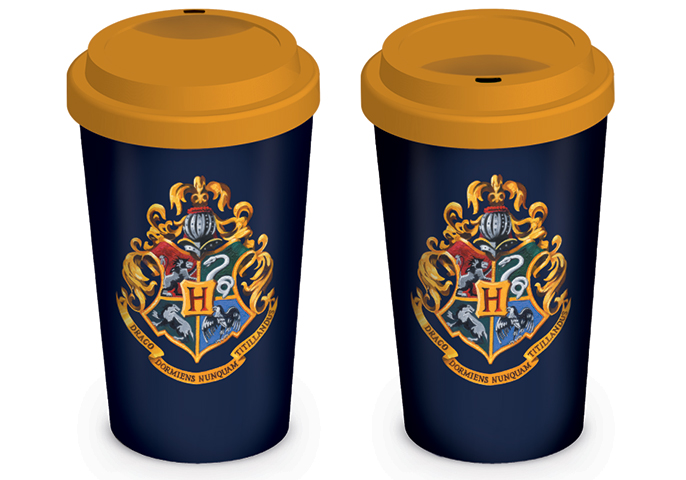 HARRY POTTER HOGWARTS TRAVEL MUG