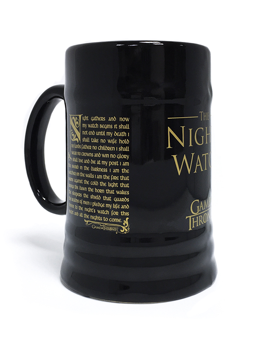 GAME OF THRONES NIGHT WATCH STEIN