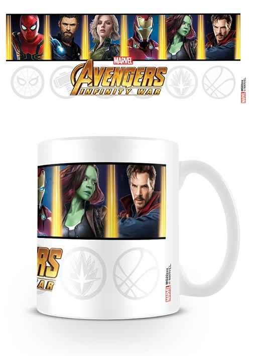 AVENGERS INFINITY WAR MUG CHARACTER