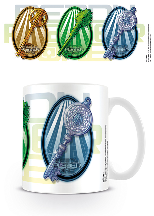READY PLAYER ONE MUG KEYS
