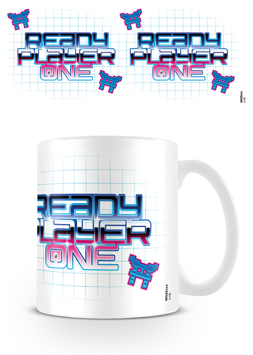 READY PLAYER ONE MUG RP1 LOGO