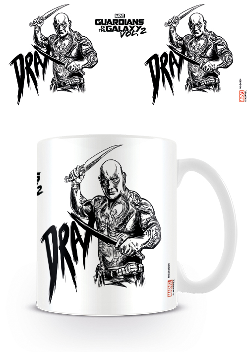 GUARDIAN OF THE GALAXY VOL 2 DRAX MUG