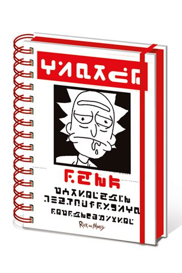 RICK & MORTY WANTED NOTEBOOK