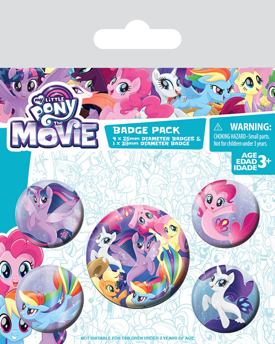 MY LITTLE PONY SEA PONIES PINS PACK