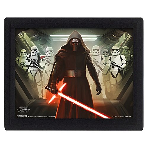 STAR WARS EP VII KYLO REN 3D POSTER