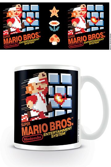 SUPER MARIO NES COVER MUG