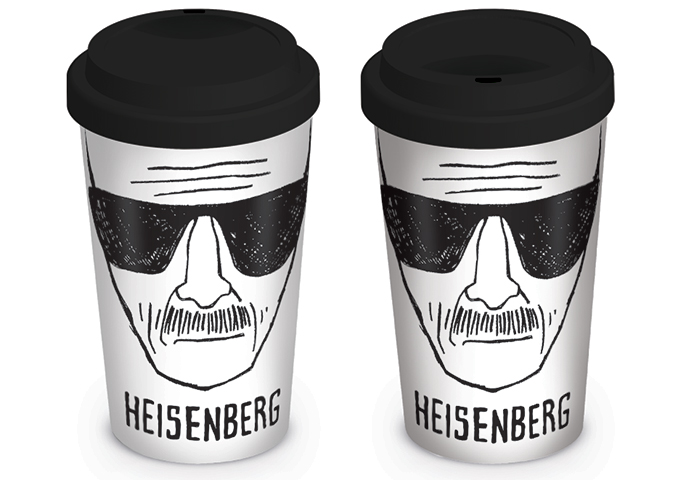 BREAKING BAD HEISENBERG TRAVEL MUG