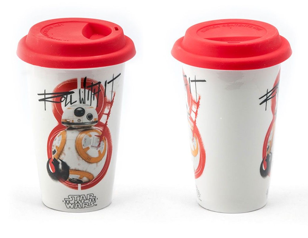 STAR WARS LAST JEDI BB-8 TRAVEL MUG