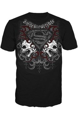 MAN OF STEEL T/S INDESTRUCTIBLE XL