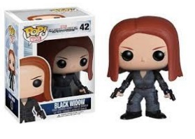 CAPTAIN AMERICA 2 BLACK WIDOW POP