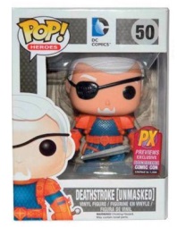 DEATHSTROKE UNMASKED COMIC POP