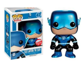 DC COMICS BLUE LANTERN FLASH METAL