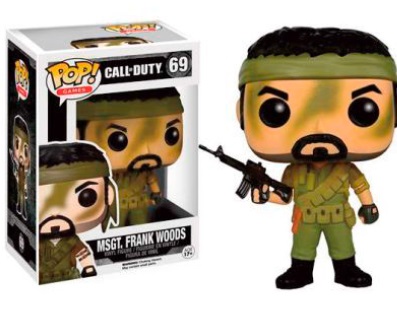CALL OF DUTY MSGT. FRANK WOODS POP
