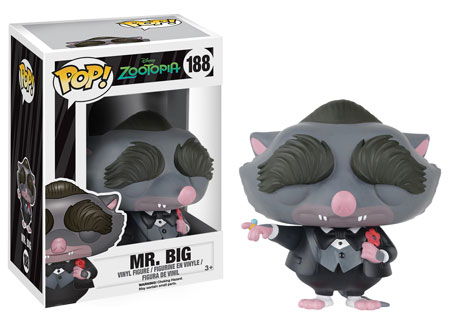 ZOOTOPIA ZOOTROPOLIS MR BIG 188 POP