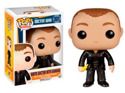 DOCTOR WHO NINTH DOCTOR BANANA POP