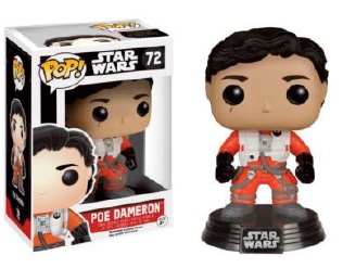 STAR WARS POE DAMERON NO HELMET POP