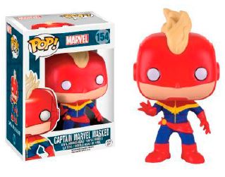 CAPTAIN MARVEL MASKED #154 POP