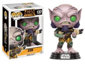 STAR WARS REBELS ZEB POP