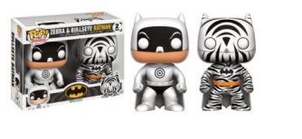 DC UNIVERSE ZEBRA AND BULLSEYE POP