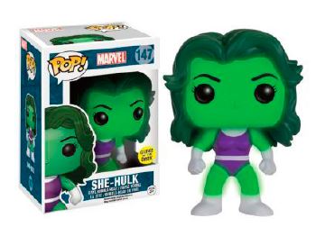 SHE-HULK GLOW IN THE DARK POP