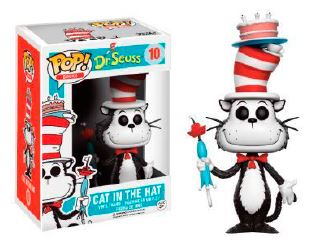 DR SEUSS CAT IN THE HAT CAKE POP