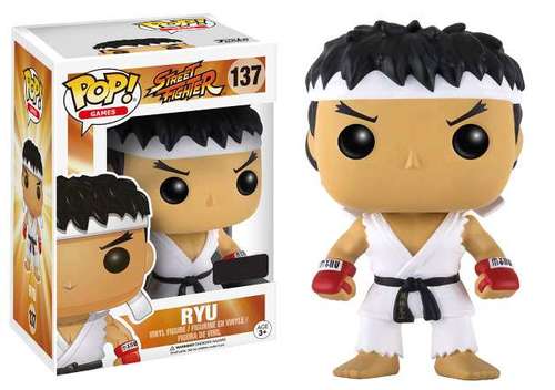 STREET FIGHTER RYU WHITE BAND POP