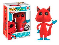 DR SEUSS FOX IN SOCKS FLOCKED POP