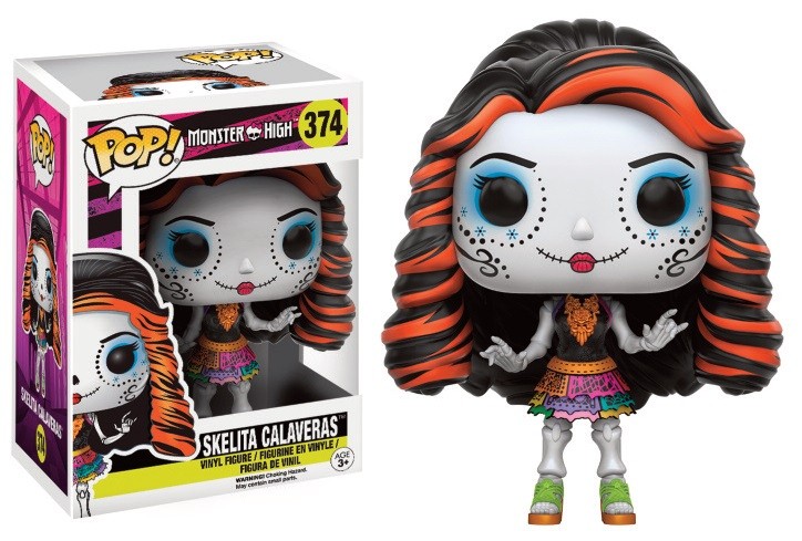 MONSTER HIGH SKELITA CALAVERAS POP
