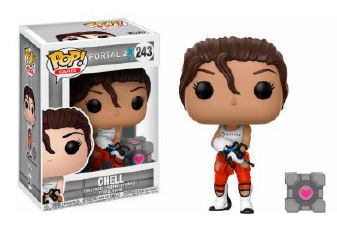 PORTAL 2 CHELL WITH PORTAL GUN POP