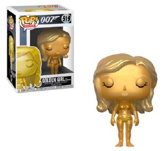 JAMES BOND GOLDFINGER GOLD GIRL POP