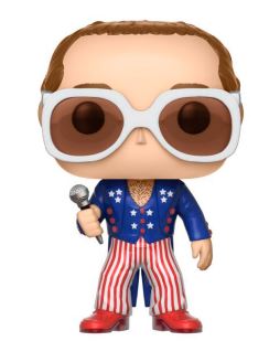 ELTON JOHN RED WHITE BLUE POP