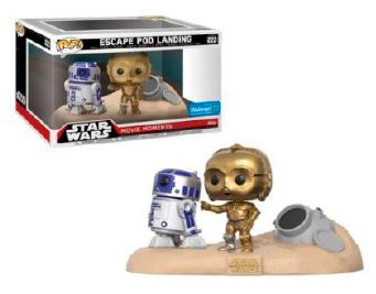 STAR WARS R2-D2 AND C3-PO DESERT LMT POP