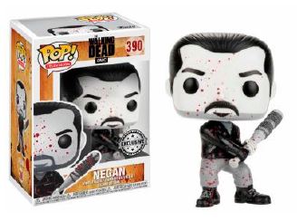 THE WALKING DEAD NEGAN BLACK WHITE POP