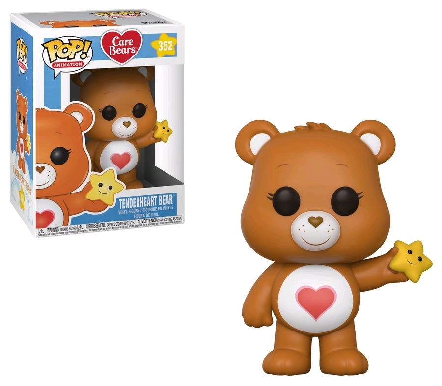 CARE BEARS TENDERHEART BEAR POP