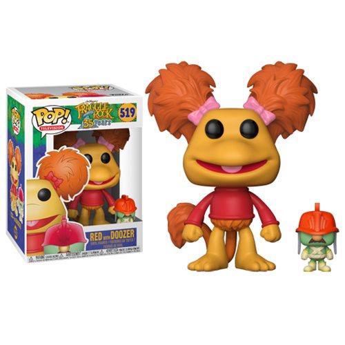 FRAGGLE ROCK RED WITH DOOZER POP