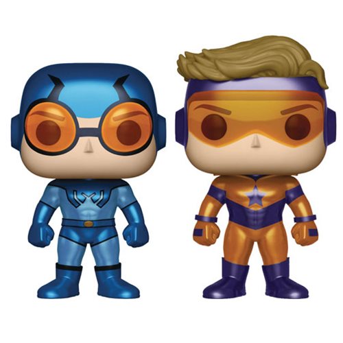 DC BLUE BEETLE & BOOSTER GOLD POP