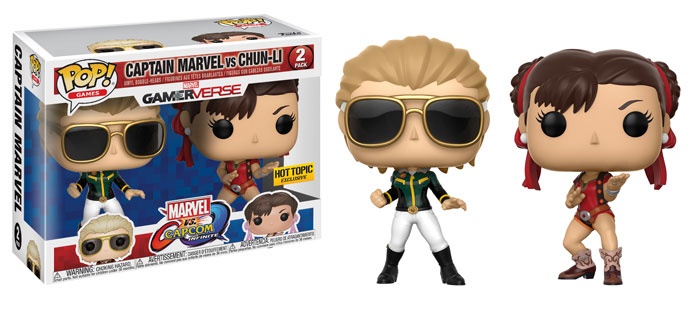 CAPTAIN MARVEL VS CHUN-LI LTD POP