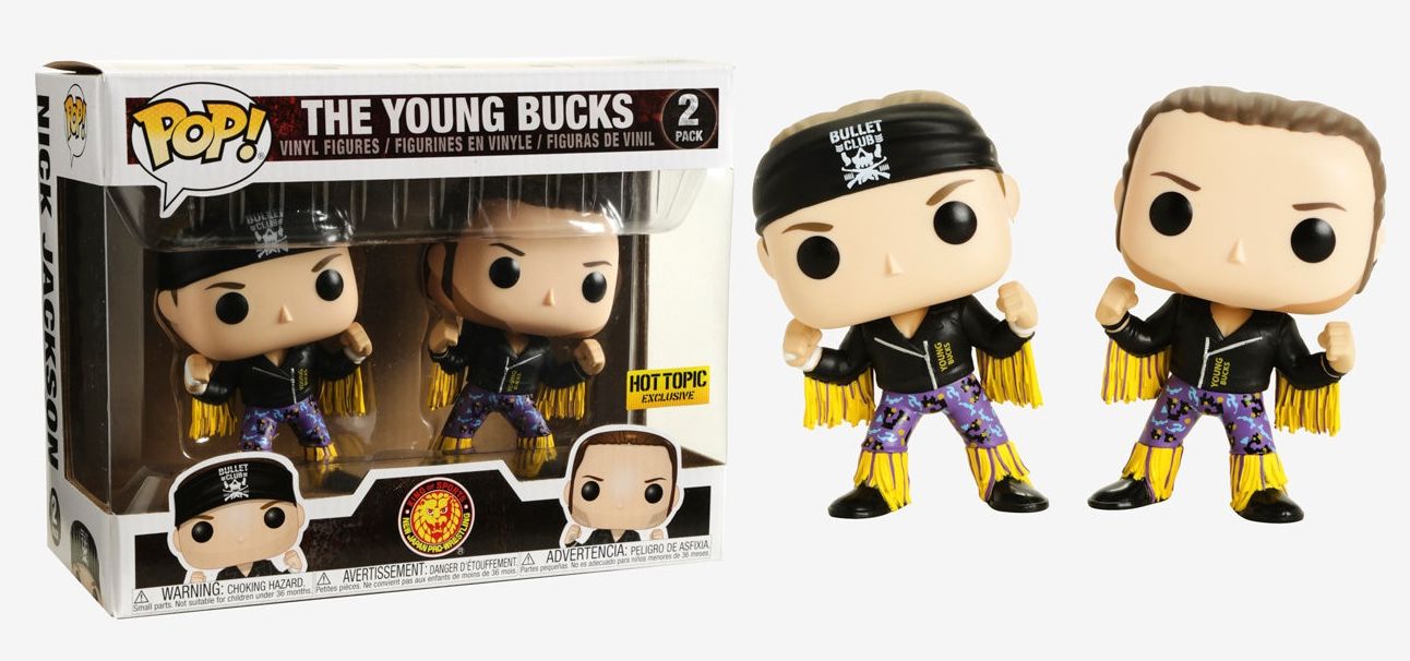 WWE BULLET CLUB YOUNG BUCKS LTD POP