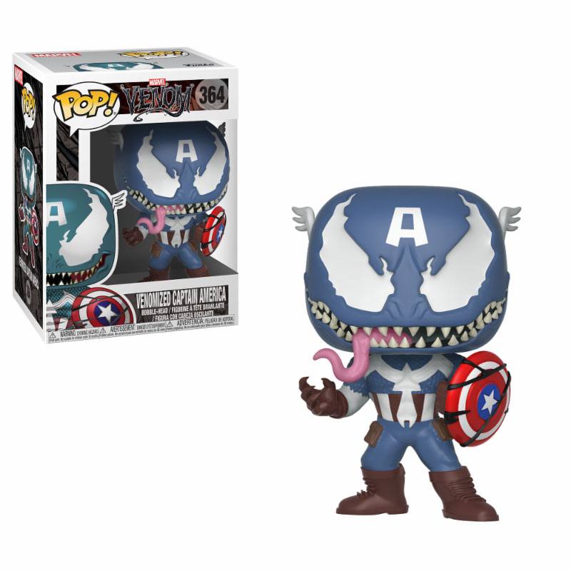 MARVEL VENOM/CAPTAIN AMERICA POP