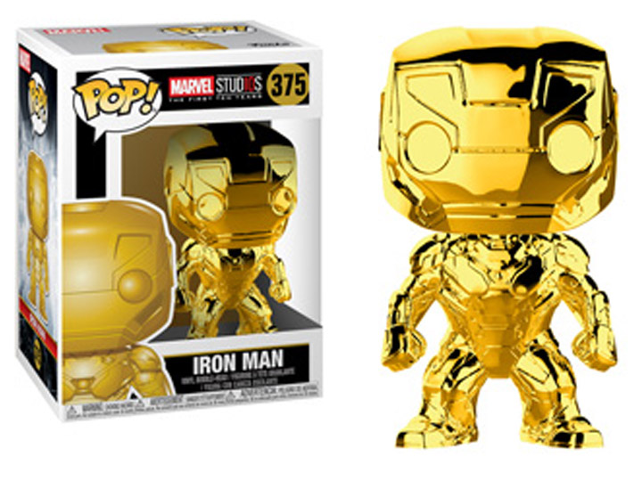 MARVEL STUDIOS IRON MAN CHROME POP
