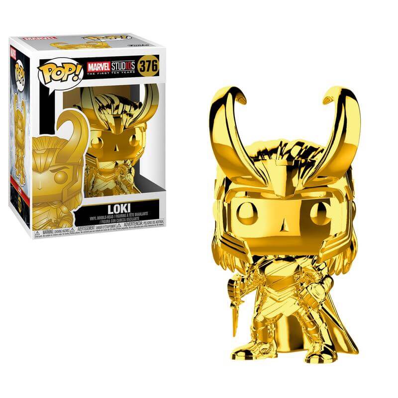 MARVEL STUDIOS 10 LOKI CHROME POP