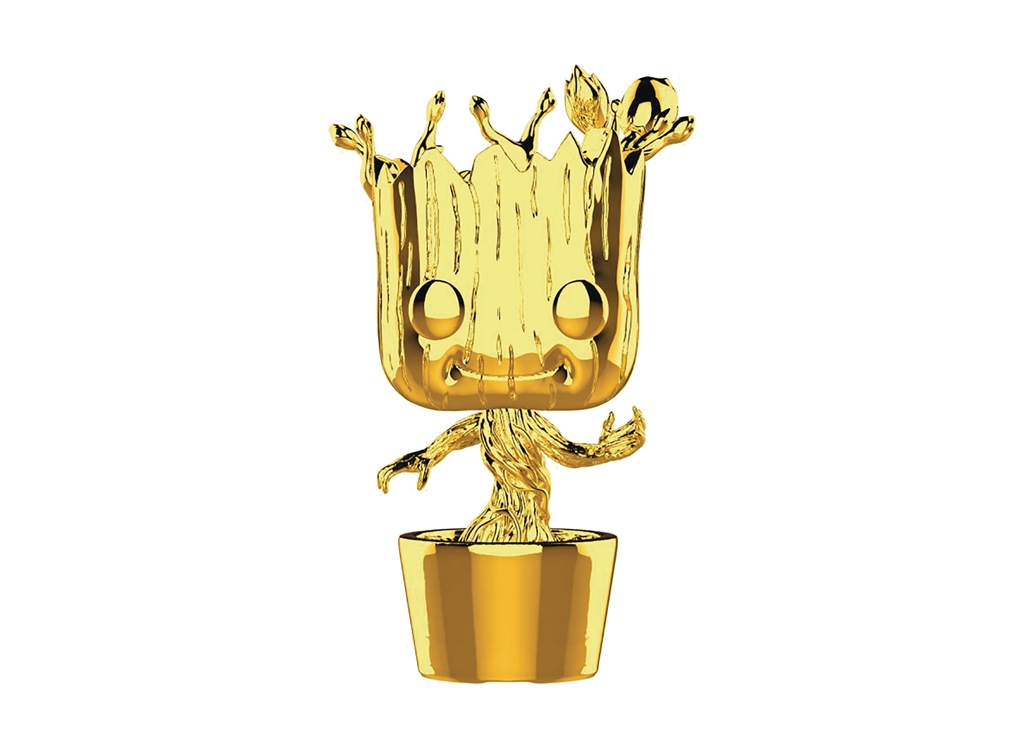 MARVEL STUDIOS 10 GROOT CHROME