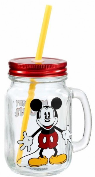 DISNEY CLASSIC MICKEY MASON JAR