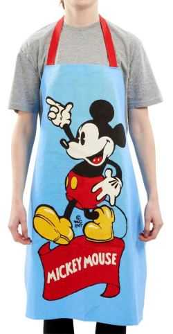 DISNEY CLASSIC BLUE MICKEY APRON