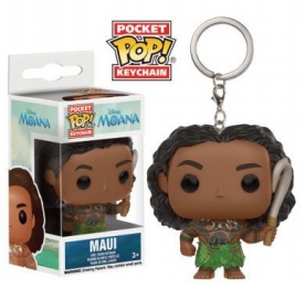 DISNEY MOANA MAUI POCKET POP KEYCHA