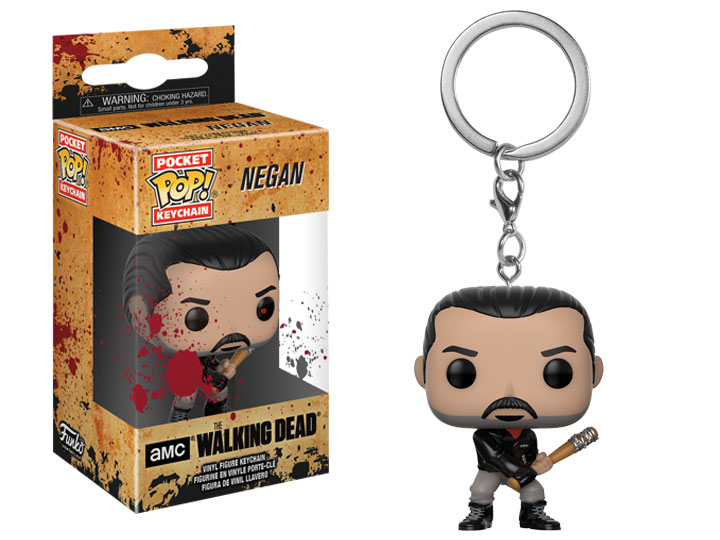 THE WALKING DEAD NEGAN POP KEYCHAIN